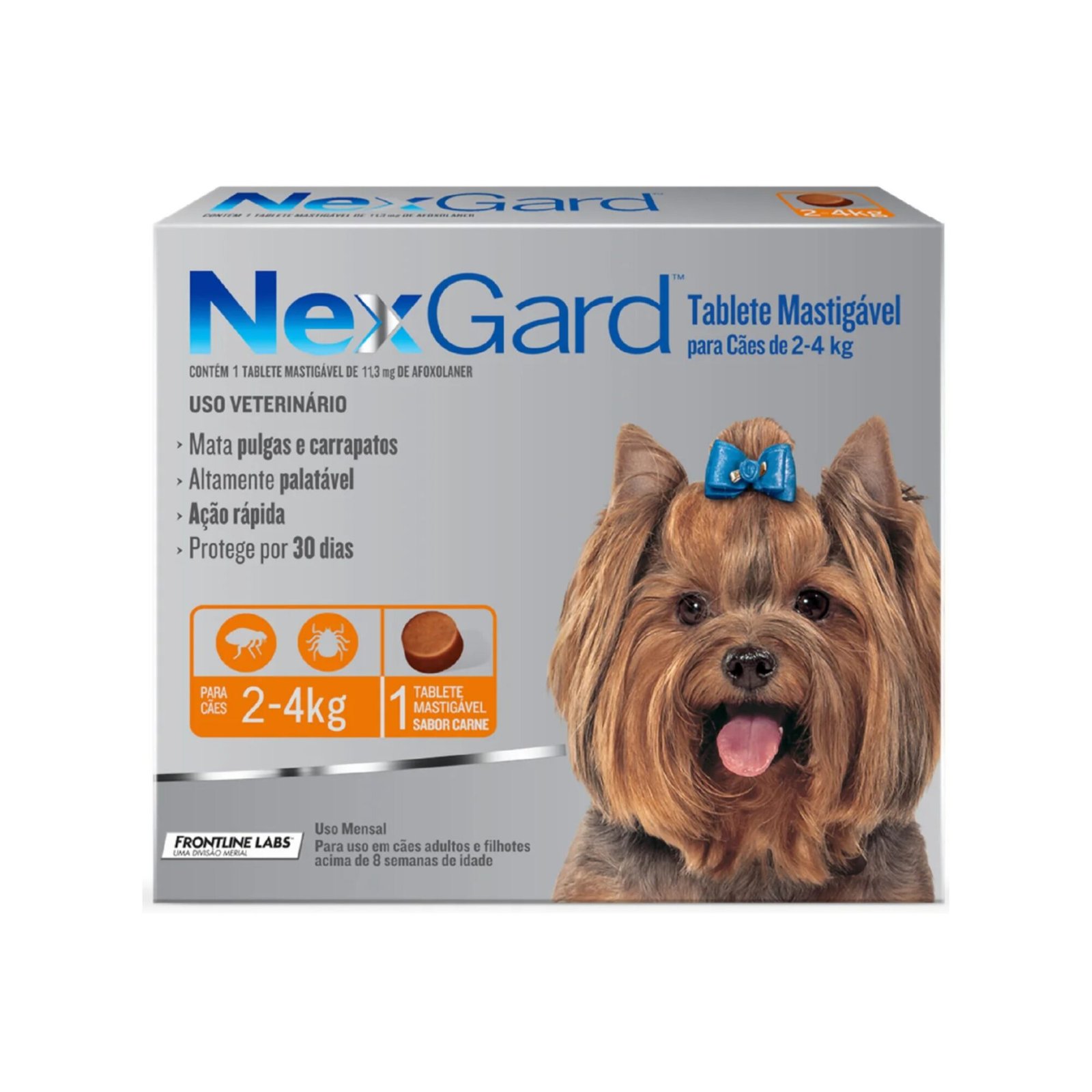 NexGard Original 11.3 mg -1 Tableta De 2 kg a 4 kg (1 Mes)