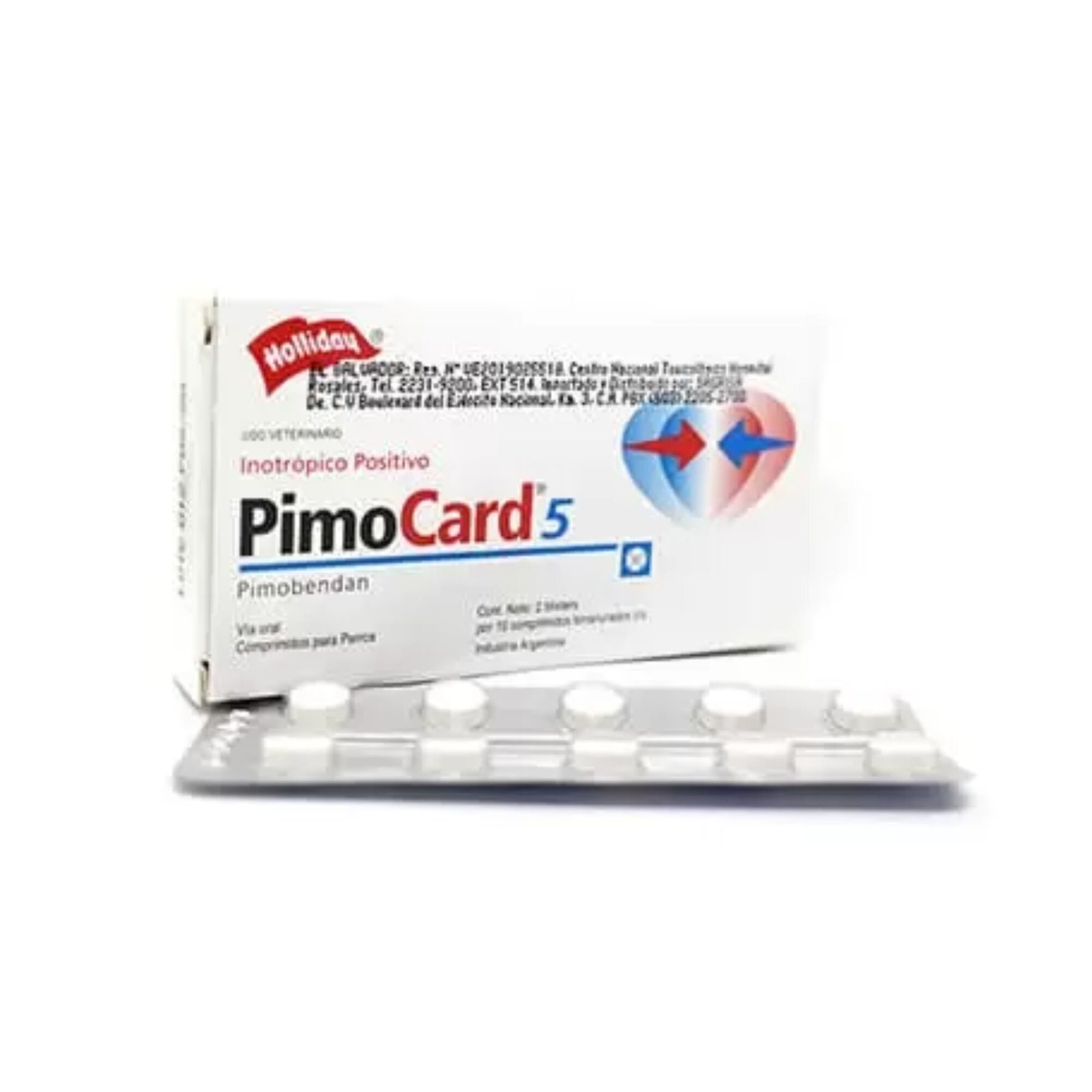 Pimocard® 5 mg – Blister 10 Comprimidos