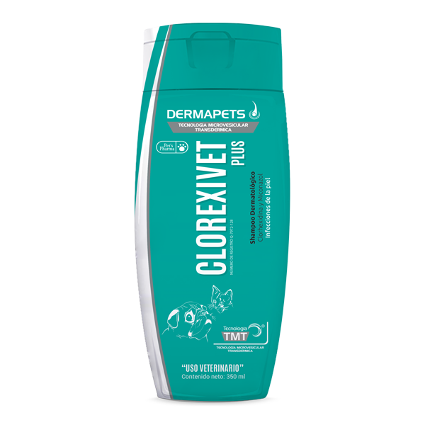 Shampoo Clorexivet Plus 350ML Dermapets