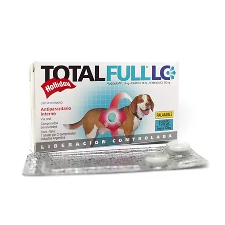 Total Full Desparasitante para Perros hasta 10 kg