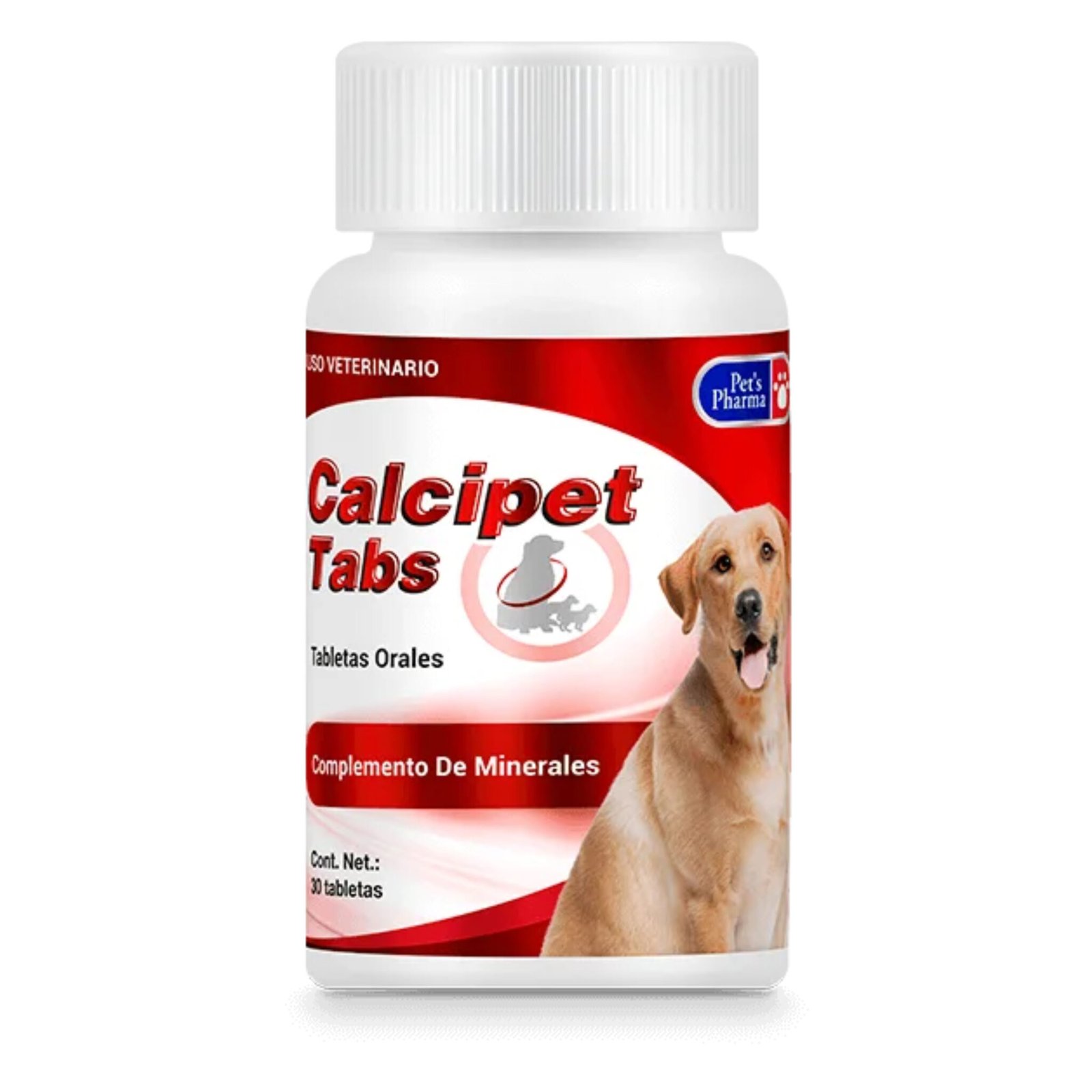 Calcipets 30 Tabletas