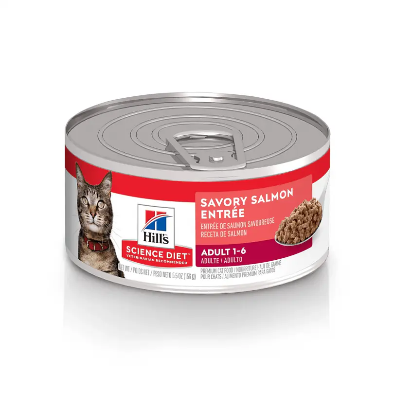 Lata Hills Mantenimiento Gato Adulto Salmon 5.5 Oz