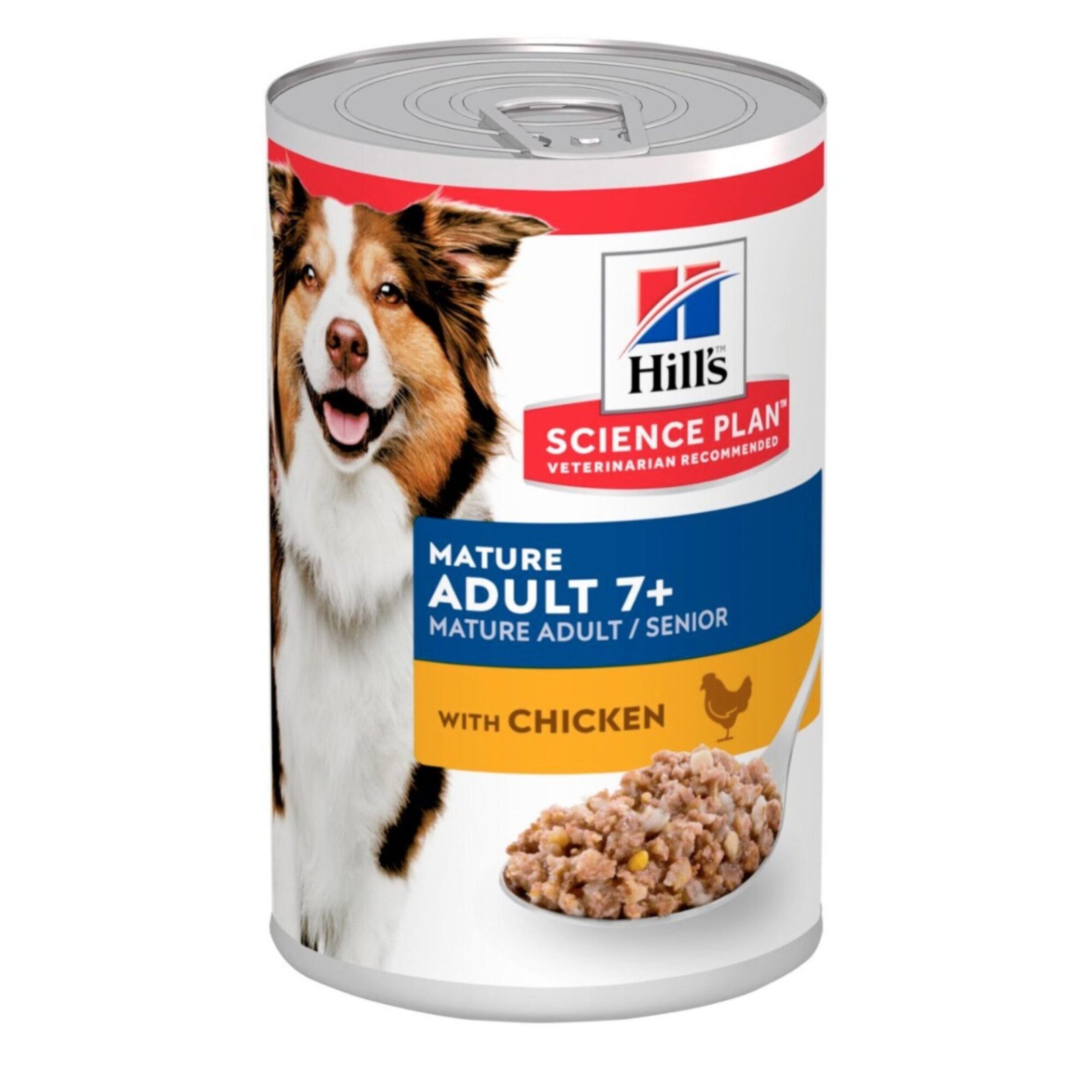 Lata Hills  Mantenimiento Perro Senior 7 + Pollo y Cebada 13 onz