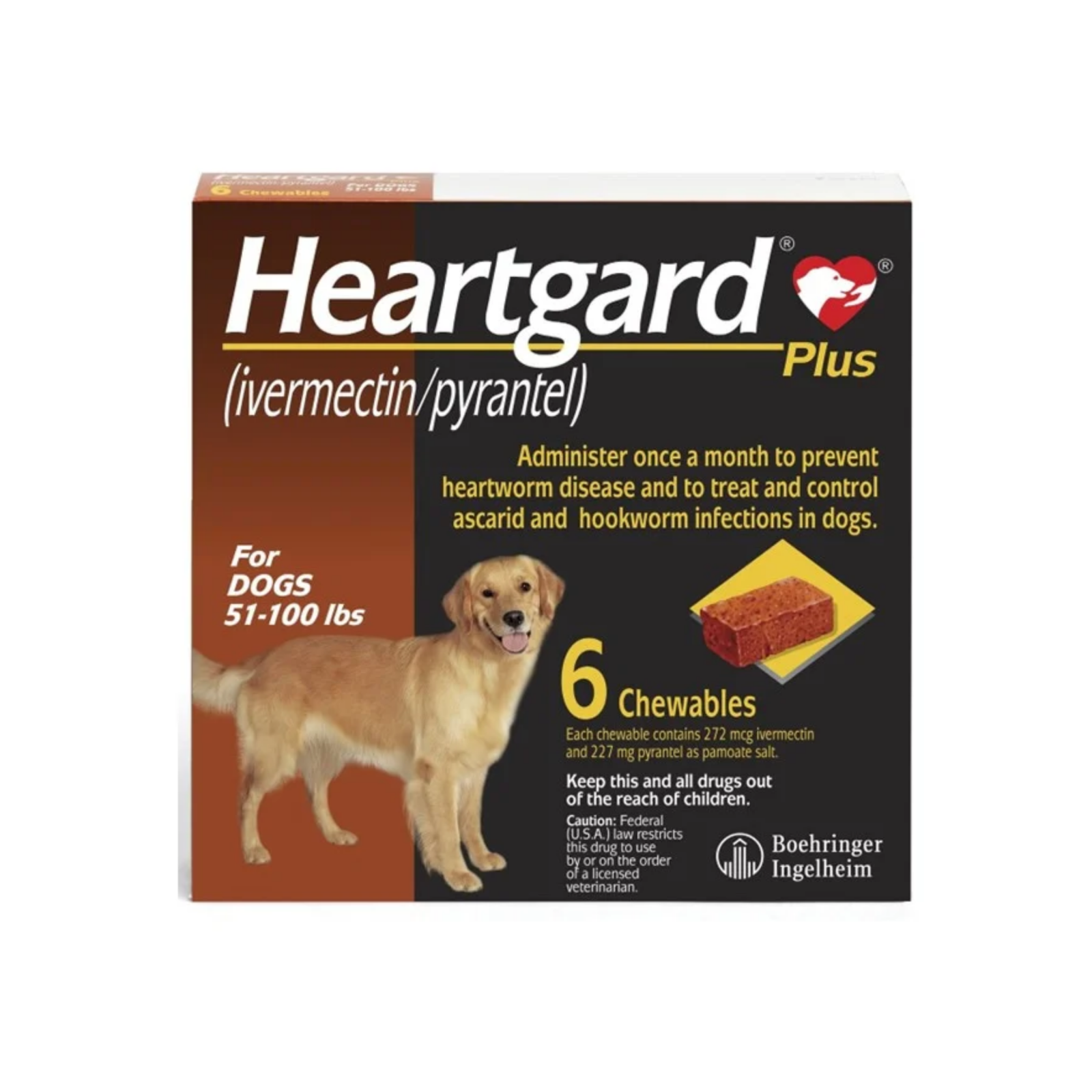 Desparasitante Heartgard Plus Talla L 272MC