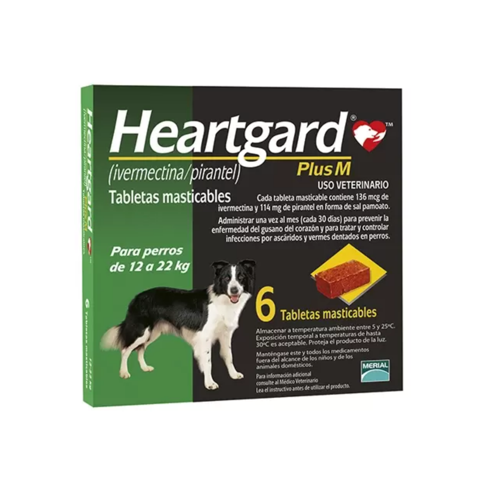 Desparasitante Heartgard Plus Talla M 136MC