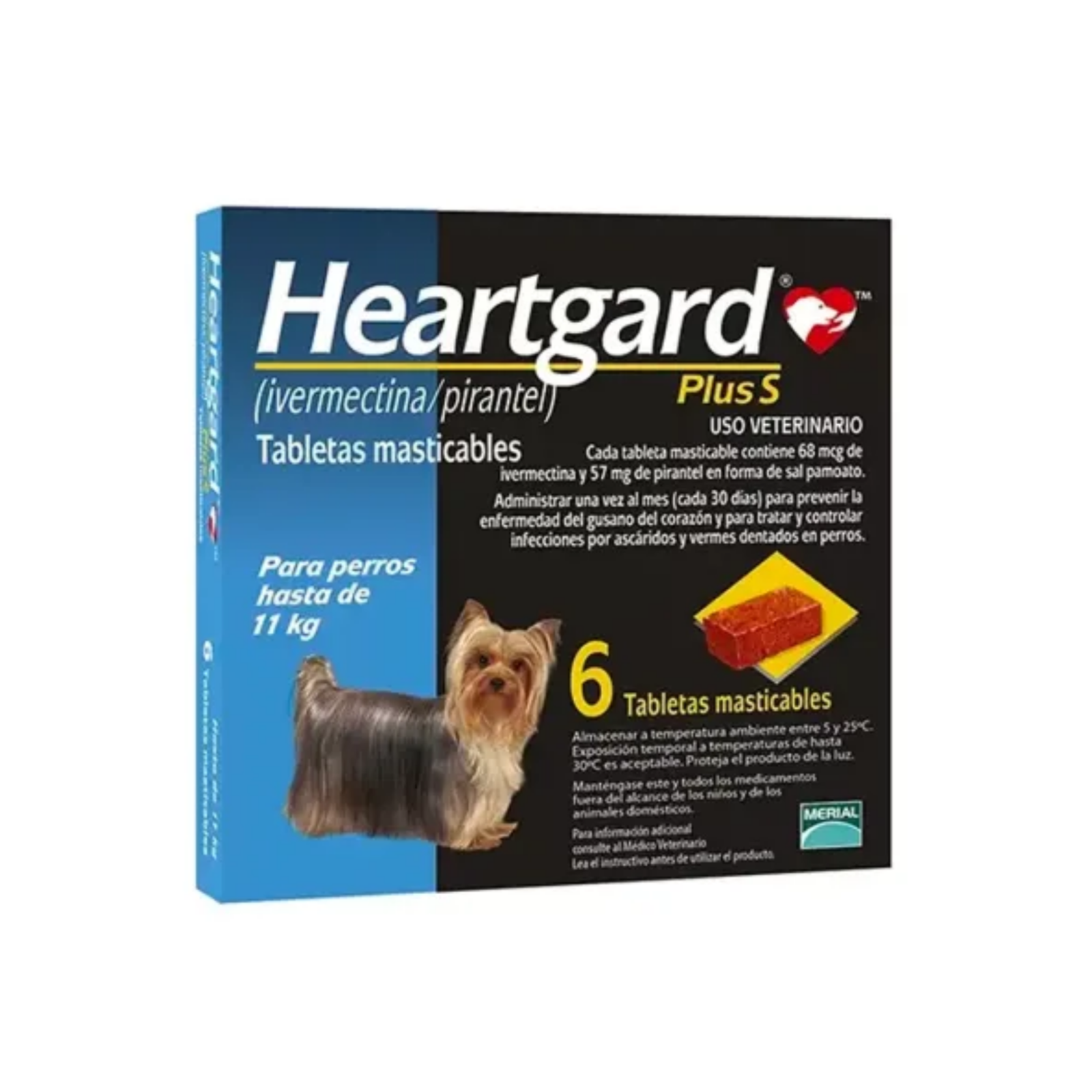 Desparasitante Heartgard Plus Talla S 68MC