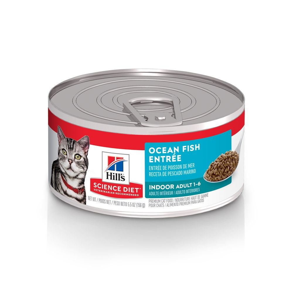 Lata Hills Mantenimiento Gato Adulto Ocean Fish 5.5 Oz