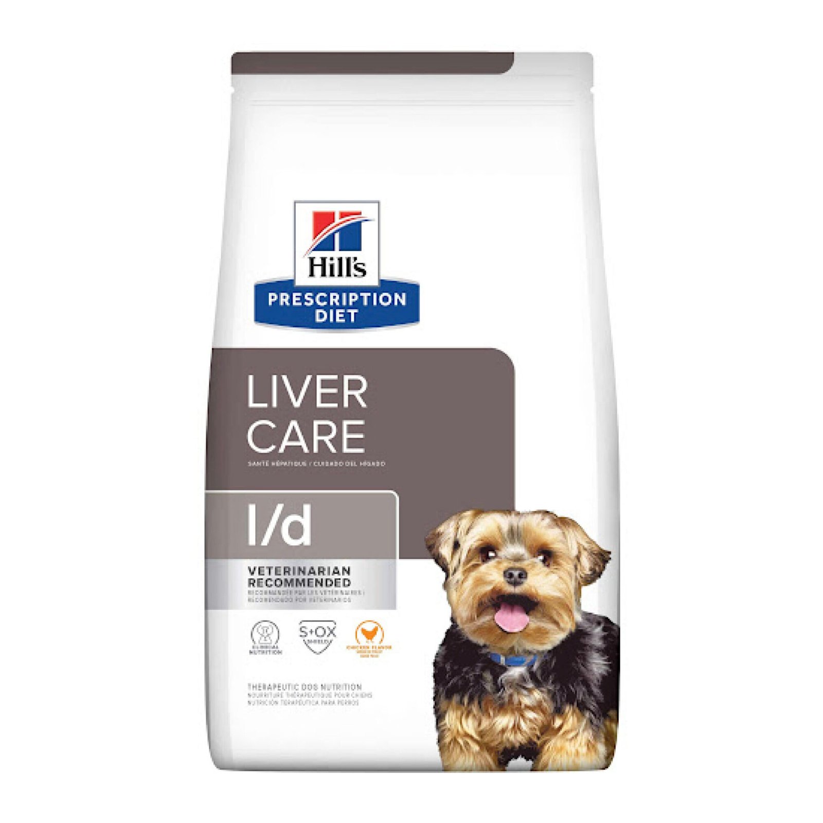 Hills Medicado para Perro Liver Care L/D  17.5 libras - Imagen 1