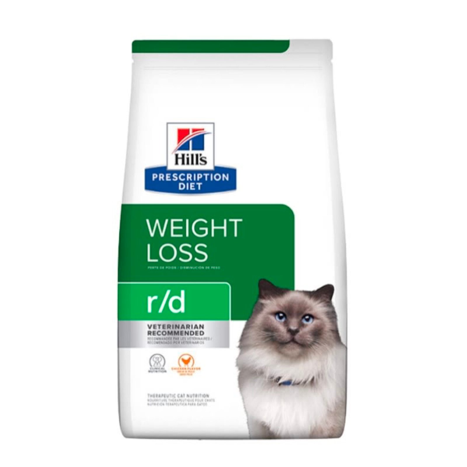 Hills Medicado para Gato Weight Reduction R/D 4lb