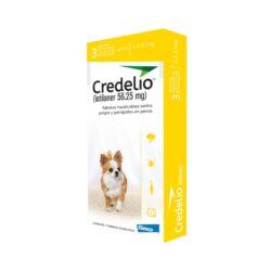 Credelio para Perro 1.3 -2.5 Kg Amarilla