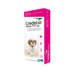 Credelio para Perro 2.5-5.5 Kg Rosada