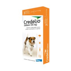 Credelio para perros 5.5-11 Kg Anaranjada