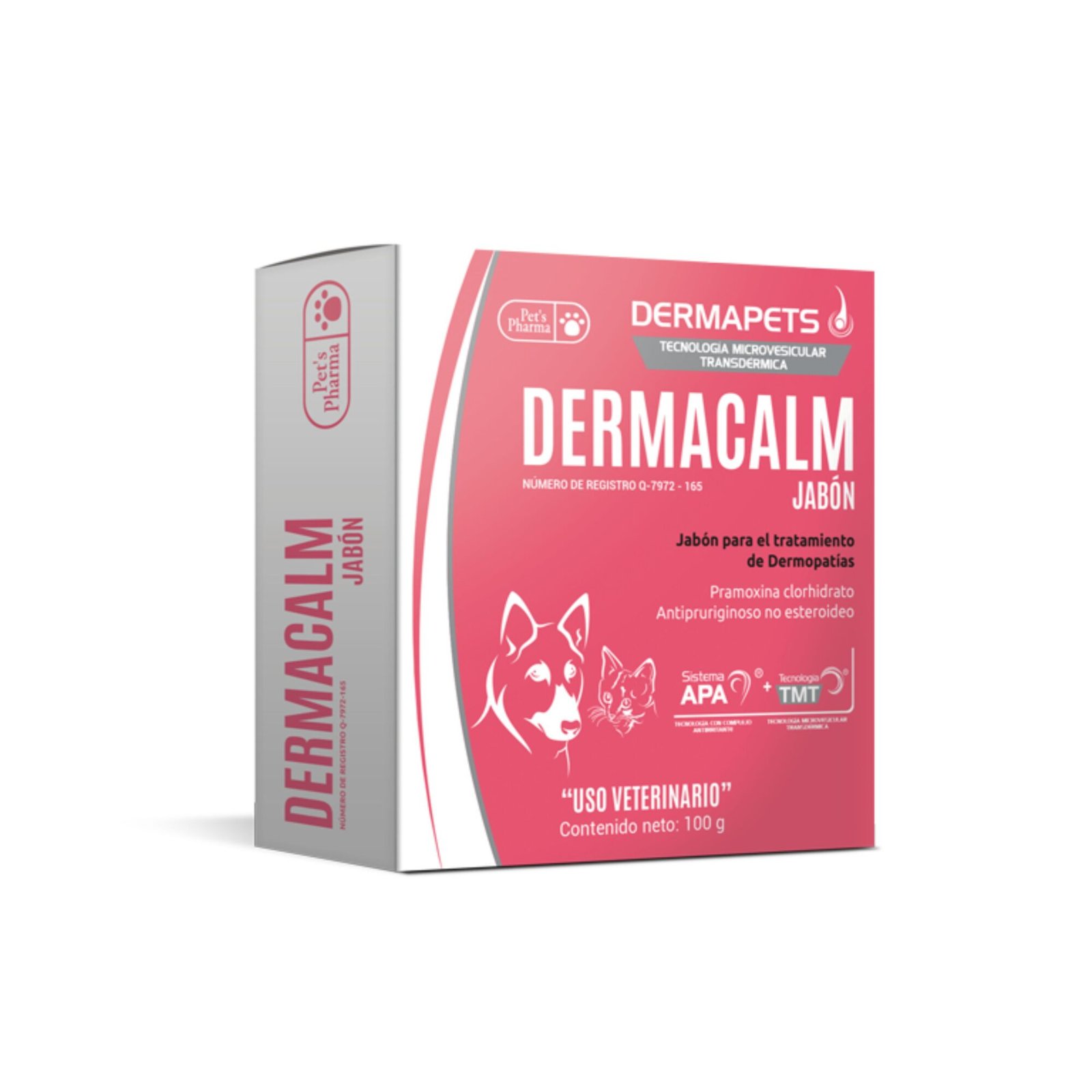 Jabon Dermacalm 100 G Dermapets