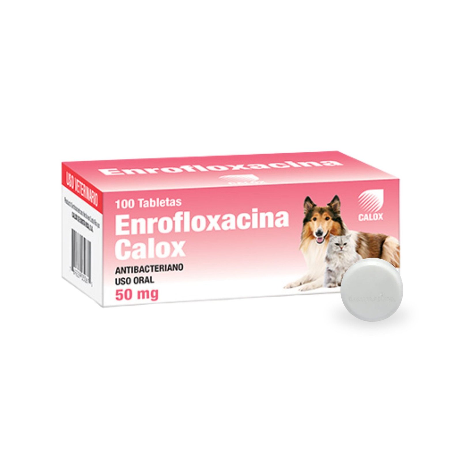 Calox Enrofloxacina 50 mg tableta