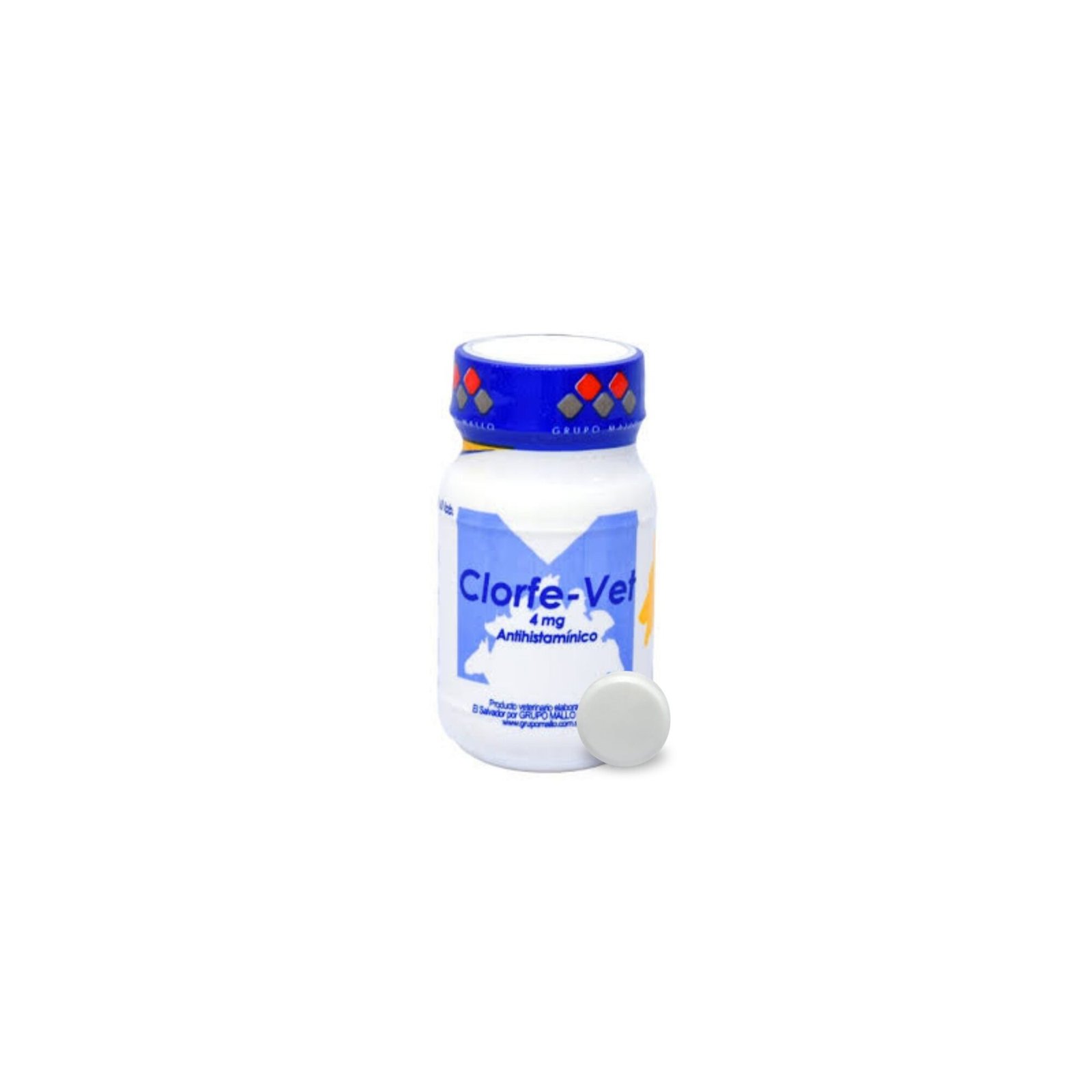 Clorfe Vet (Clorfeniramina) 4 mg