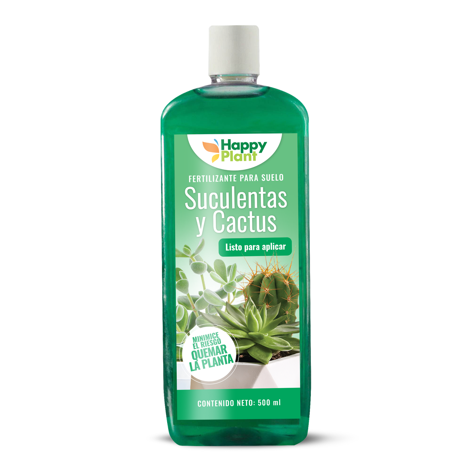 Happy Plant Suculentas y Cactus 500ml
