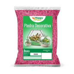 Happy Plant  Piedras Decorativas Rosada 1kg