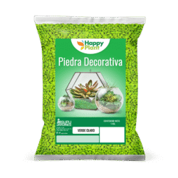 Happy Plant Piedras Decorativas Verde 1kg