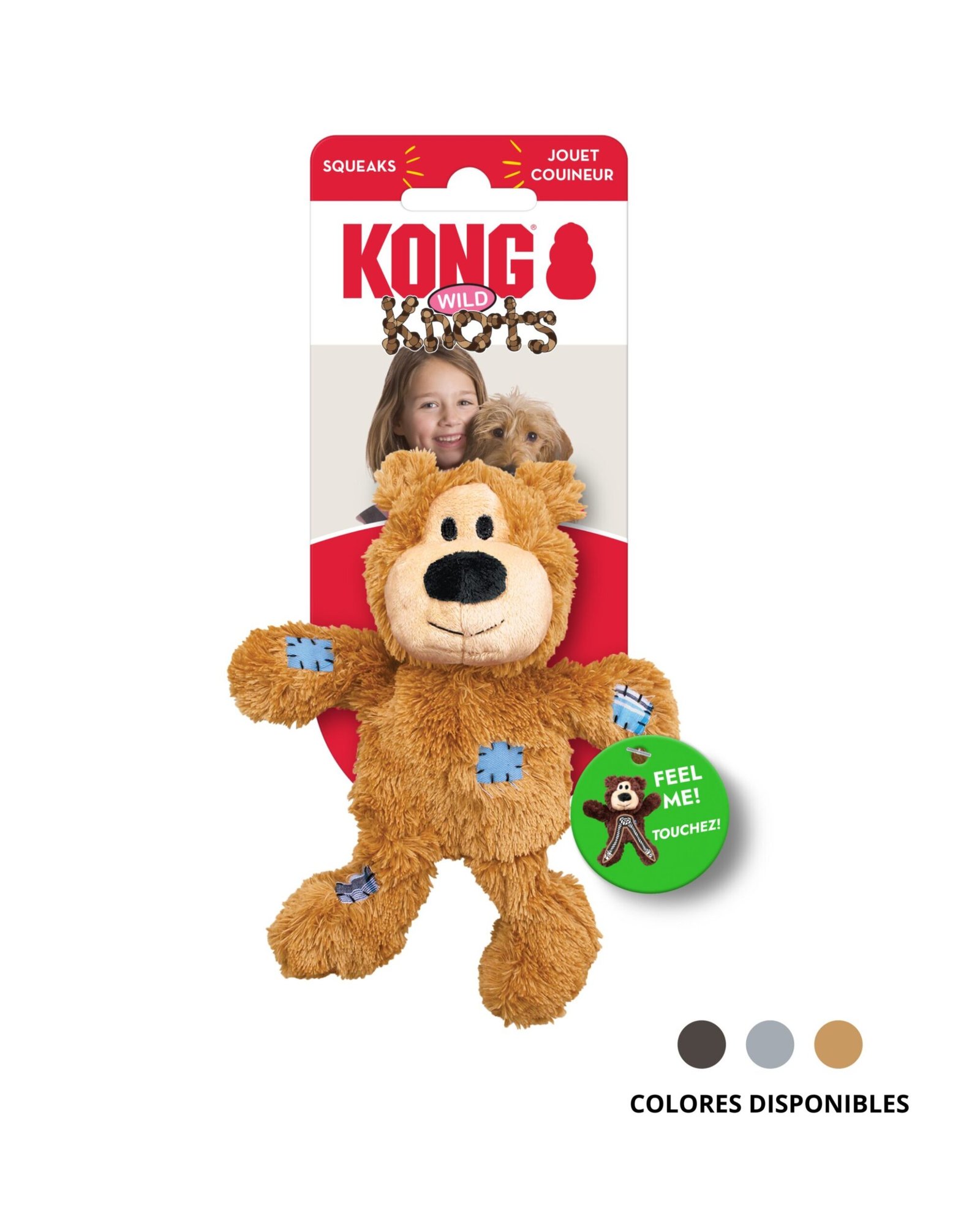 Kong Wild Knots Oso De Peluche