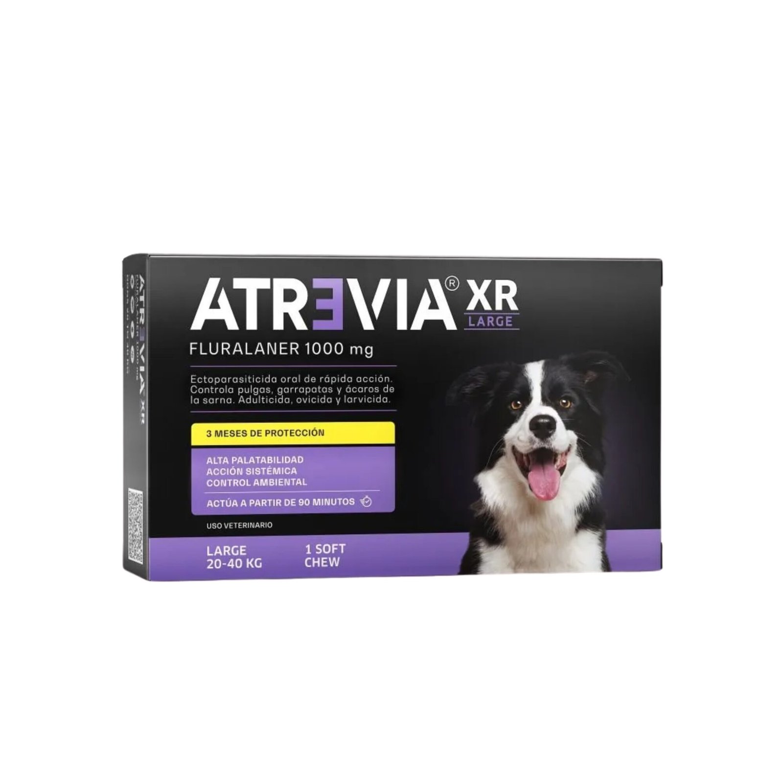 Atrevia XR Large 1000mg Perros para pesos 10-20 kg (3 Meses)