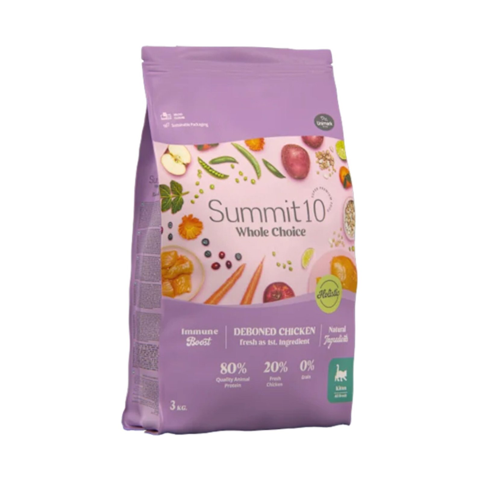 Summit10 Kitten Gatitos Cachorros Whole Choice 3kg