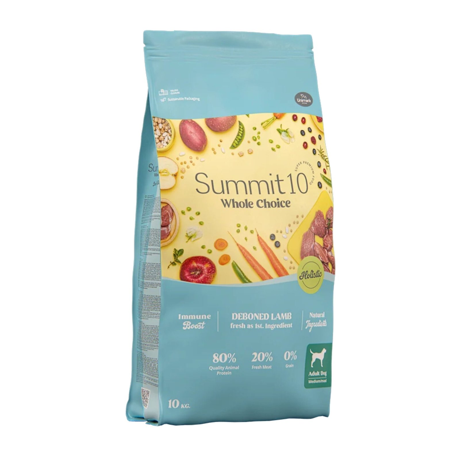 Summit10 Adultos Perros todas las razas Cordero Whole Choice