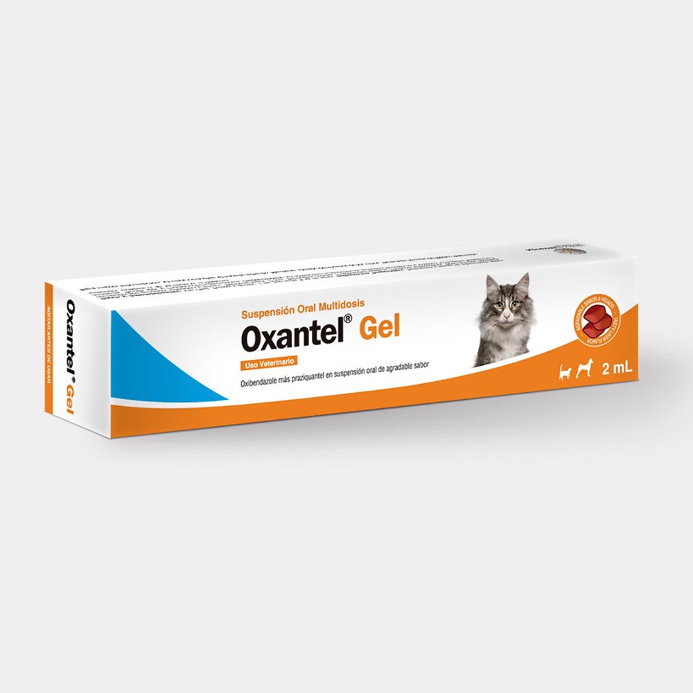 Desparasitante Oxantel Gel  Perros y Gatos