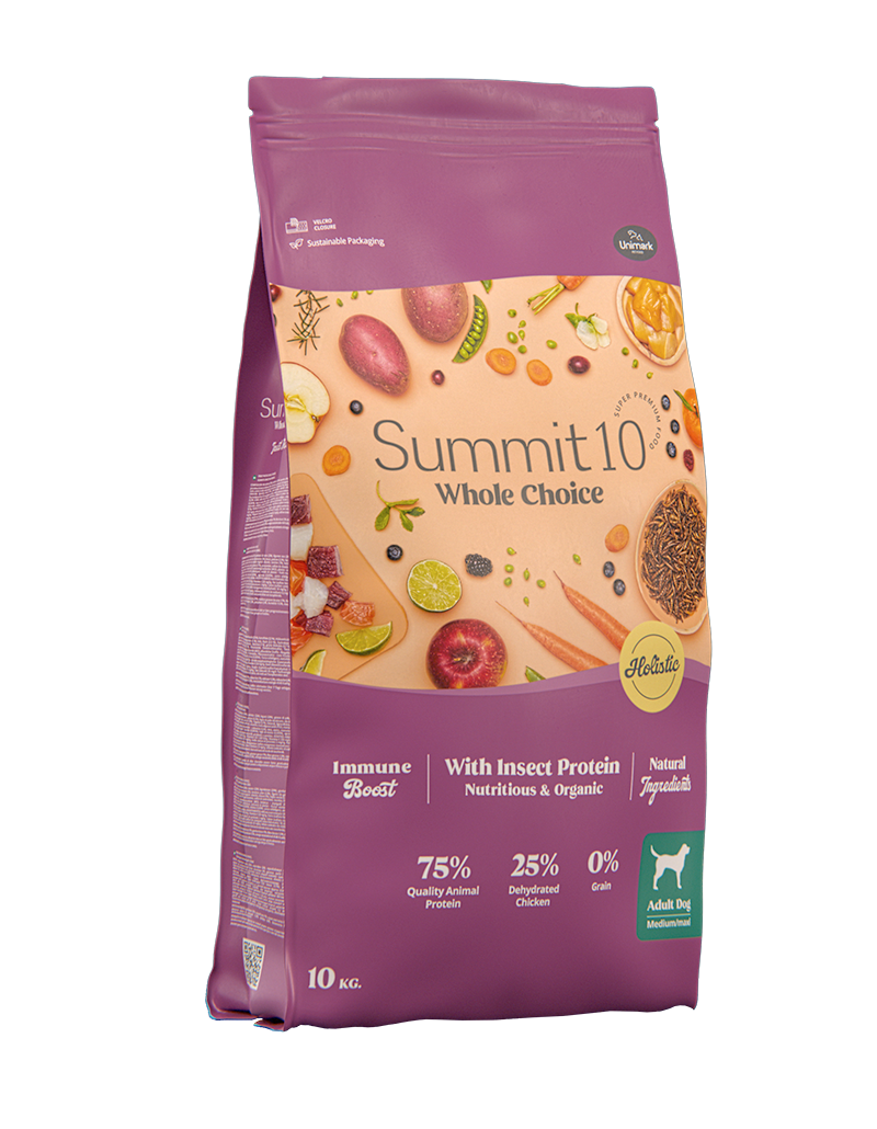 Summit10 Whole Choice Perro Adulto Whit Insect 2kg