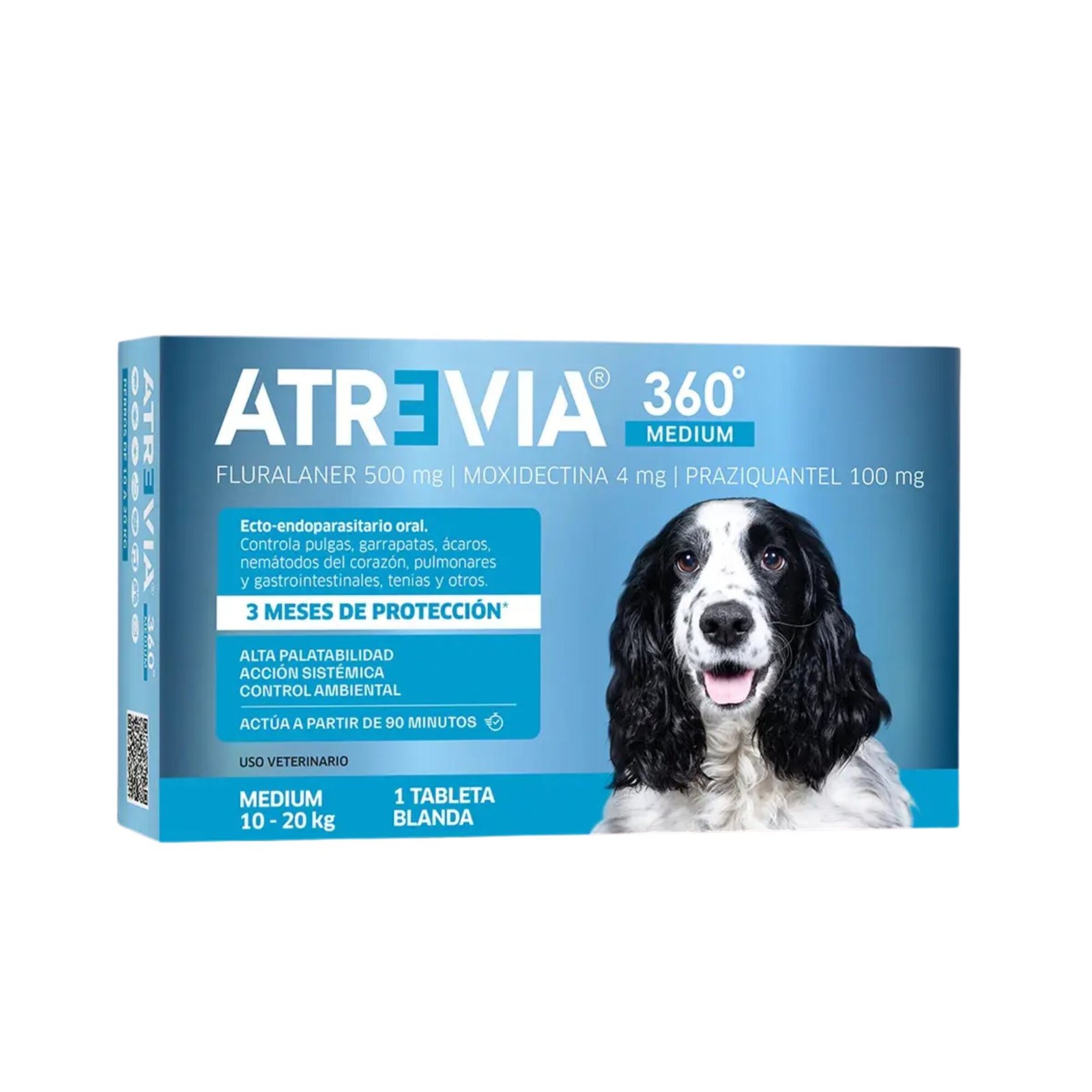 Atrevia 360° Medium Perros para pesos 10 kg a 20 kg (3 Meses)
