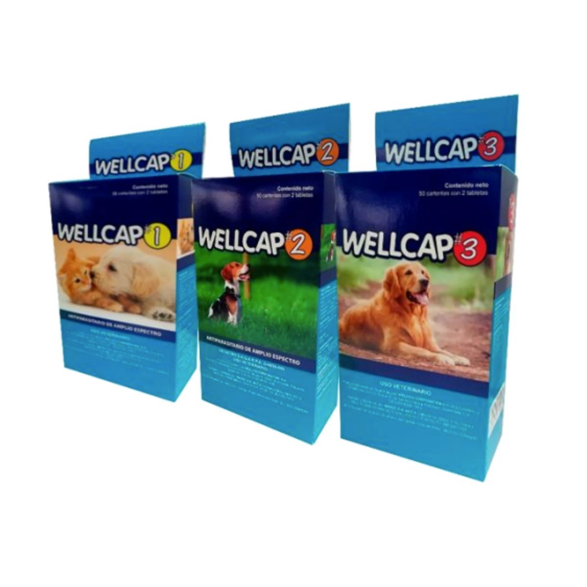 Desparacitante Well Cap Caja De 2 Tabletas