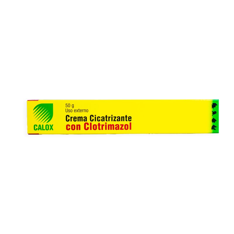 Crema Cicatrizante Calox Con Clotrimazol 50 G