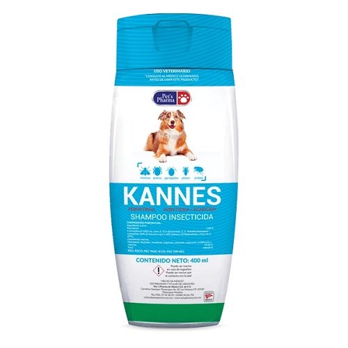 Shampoo Kannes Insecticida 350 Ml Dermapets