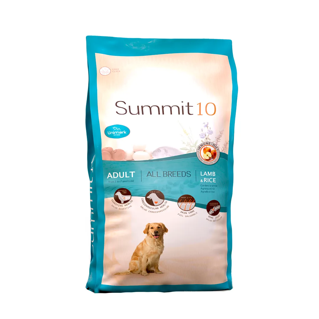 Summit 10 Perro Adulto Cordero y Arroz 15kg