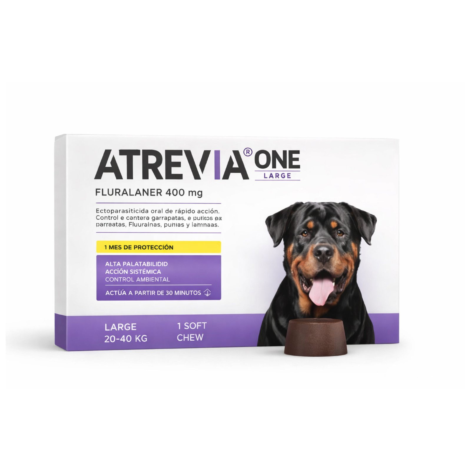 Atrevia One 100 Mg Medium 20-40Kg - Imagen 1