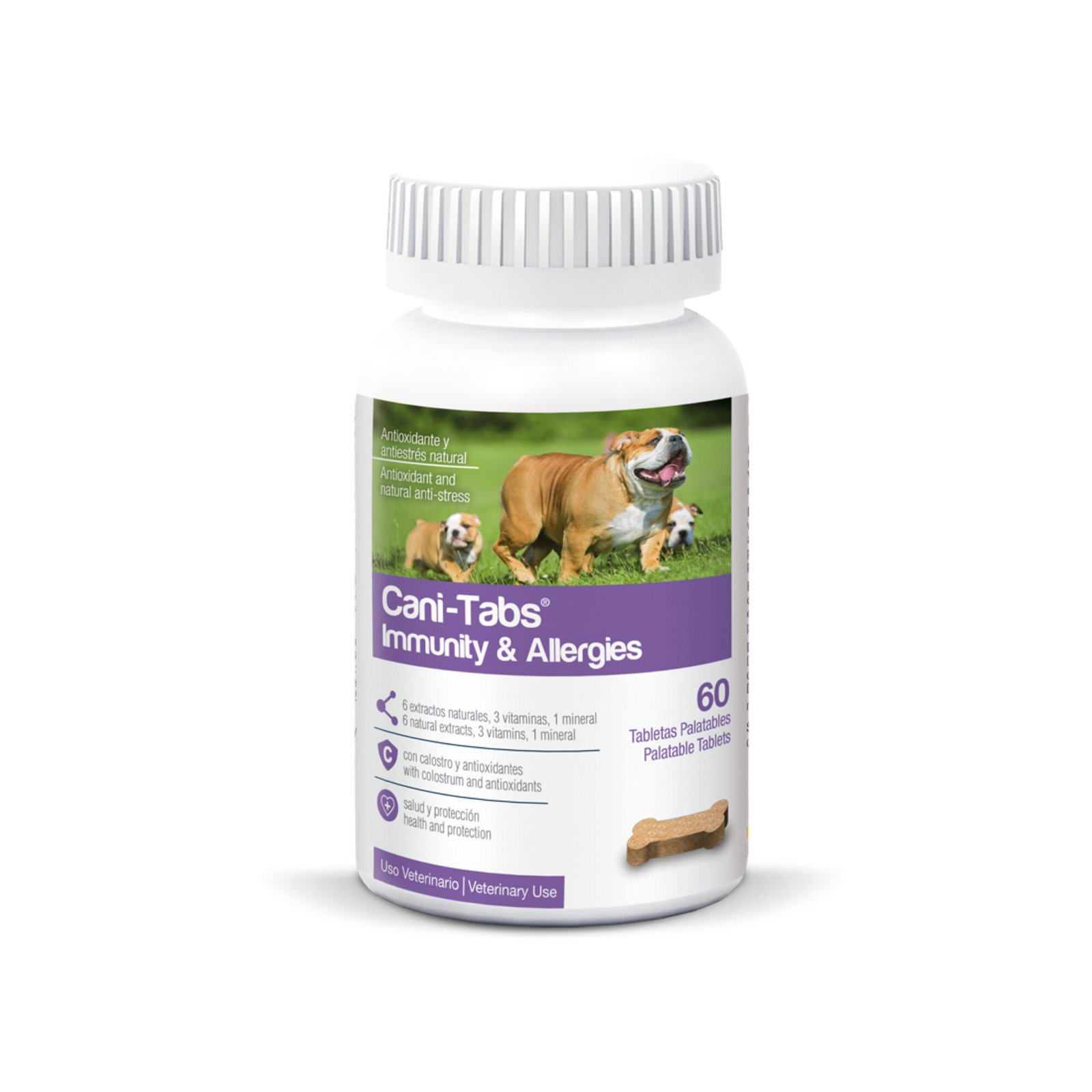 Canitabs Immunity Y Allergies 60 Tabletas - Imagen 1