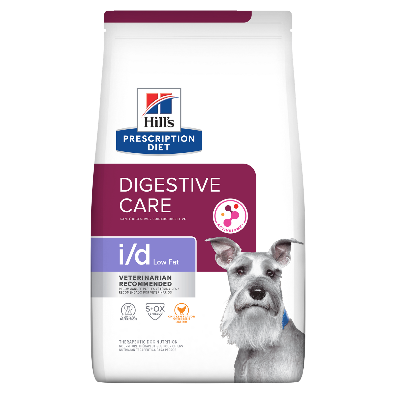 Hills Medicado Diet i/d Low Fat 8.5lb