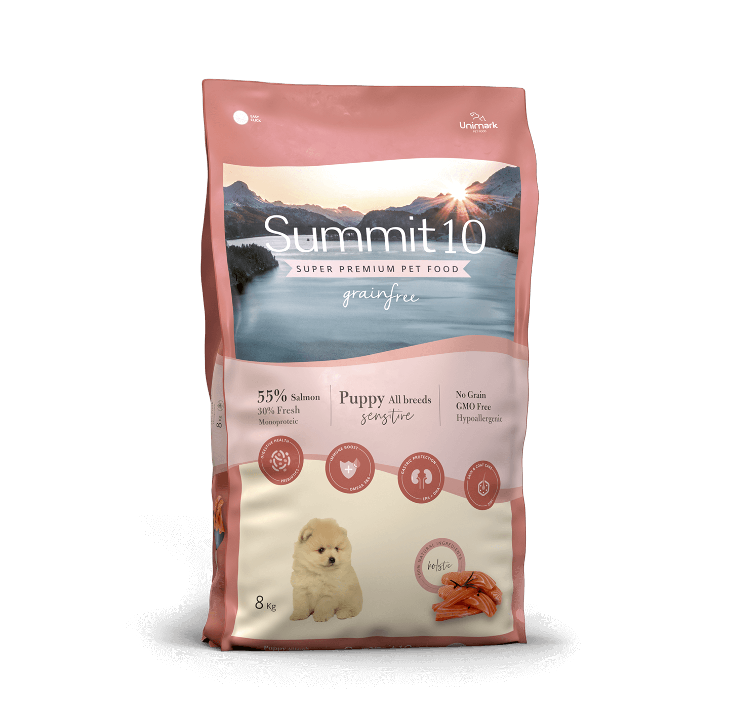 Summit 10 Mantenimiento Puppy Salmon y Papa 8 Kg