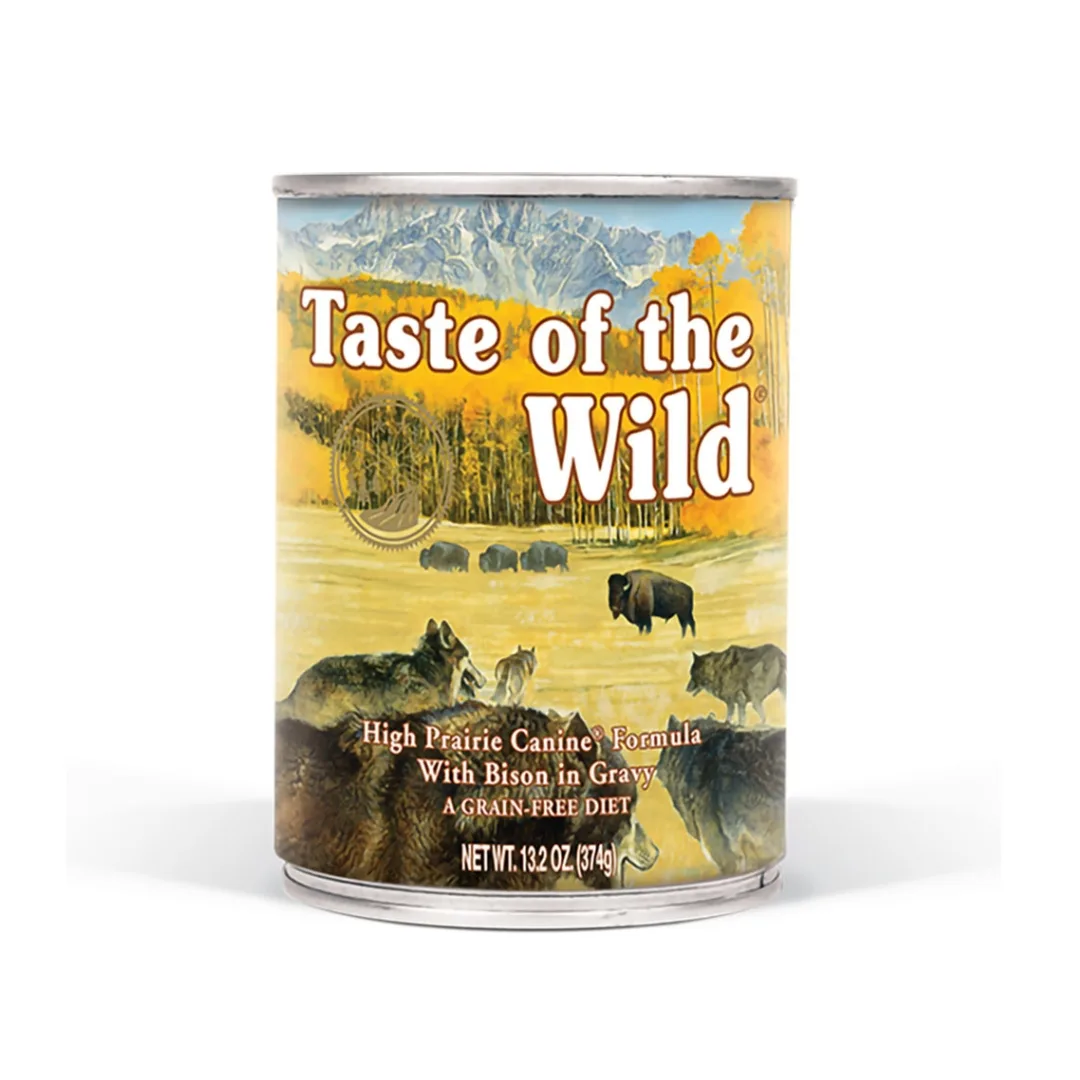 Lata Mantenimiento Taste of the wild High Prairie Bisonte & Venado 13 onz
