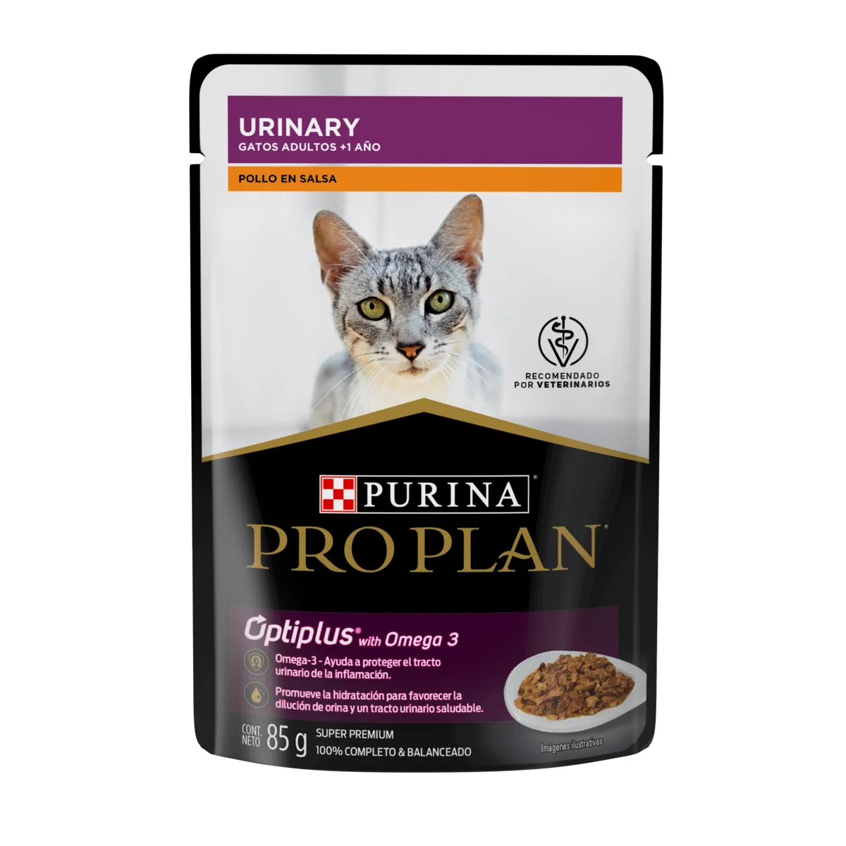 Sobre Proplan Medicado Gato Urinary 85 Gr