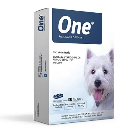 Desparasitante One 1 Tableta