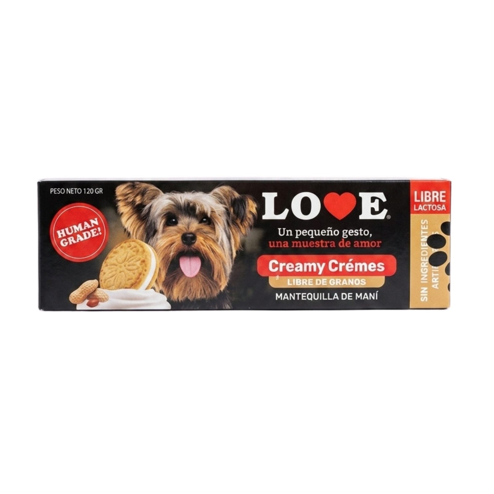 Galleta Love Mantequilla de Maní 120g Grain Free