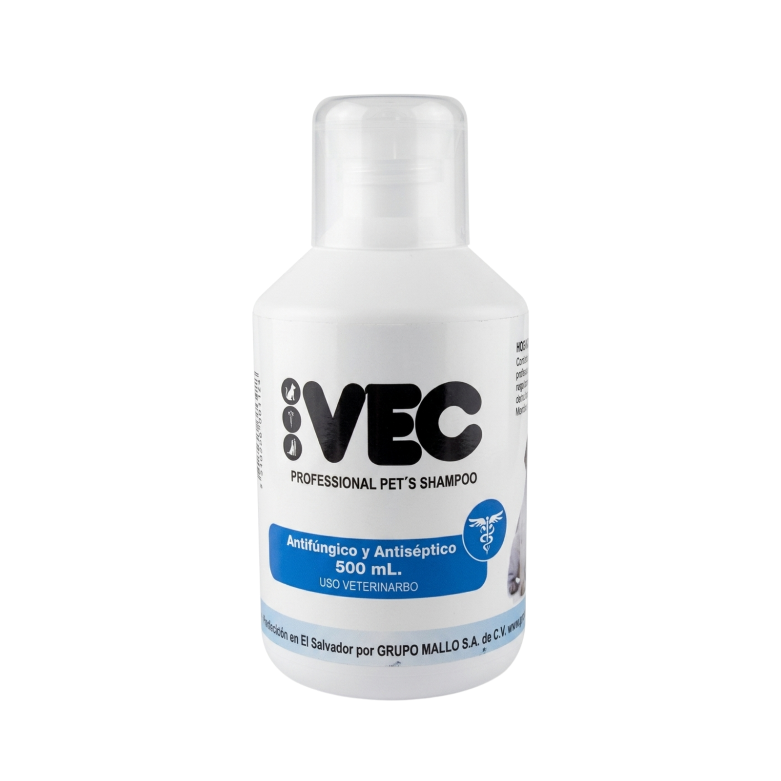 Shampoo Vec Professional Antifungico Y Antiseptico 500M