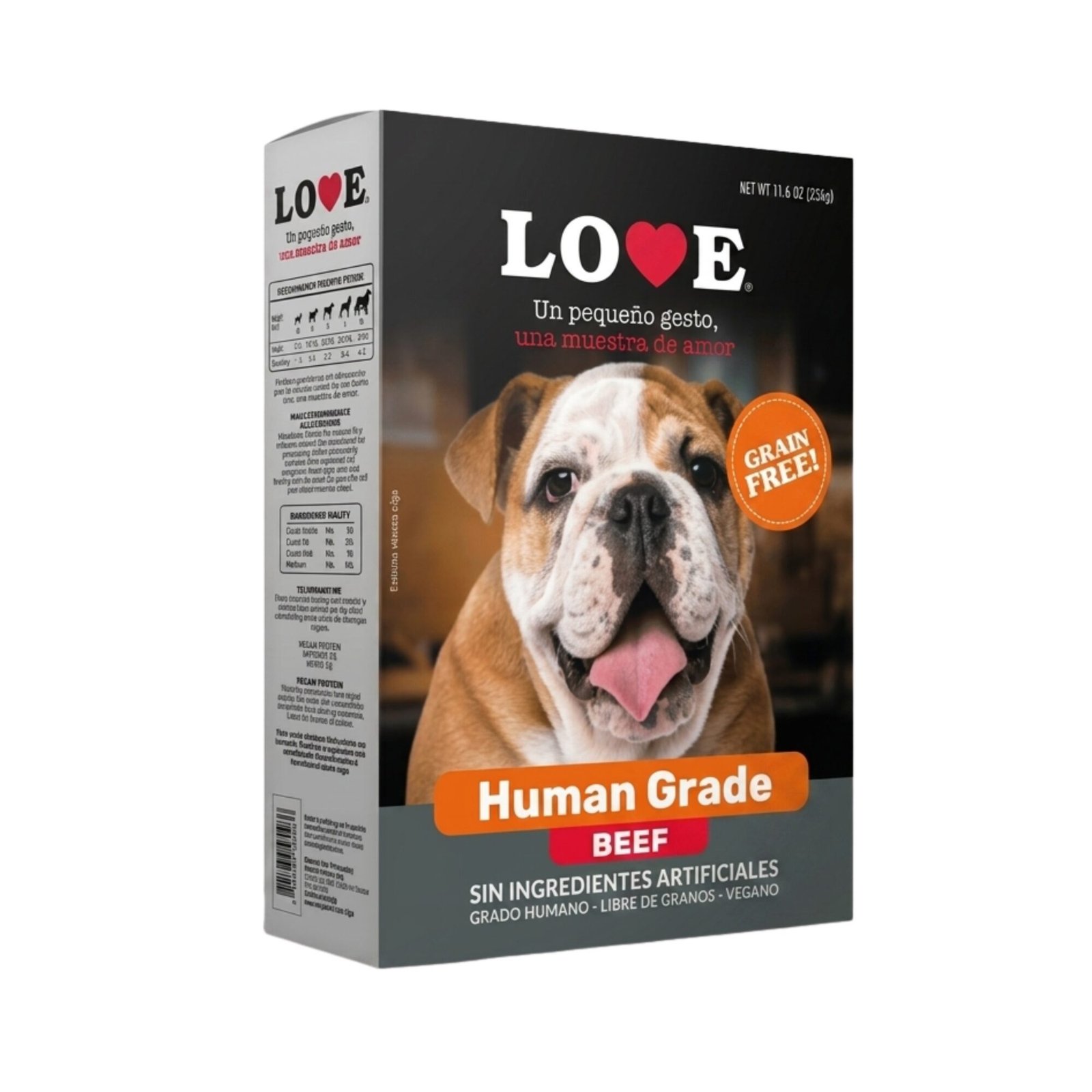 Galletas Love Grain Free Beef 330 g