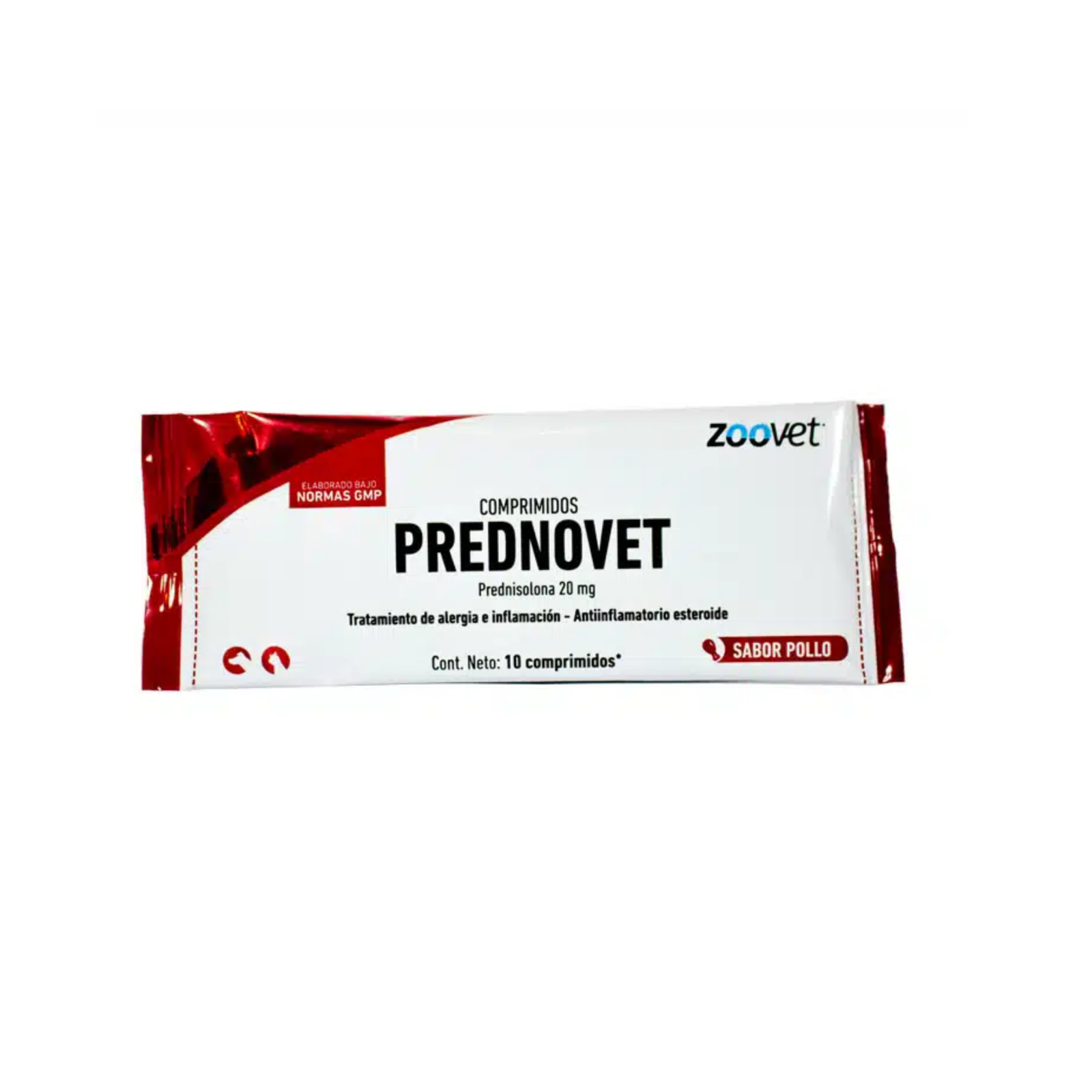 Prednovet 20 Mg (Prednisona) 1 Blister 10 Tabletas