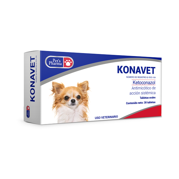 Konavet Antibiotico (Ketoconazol) 100 Mg Tableta