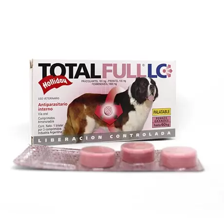 Total Full Desparasitante para Perros hasta 60 kg